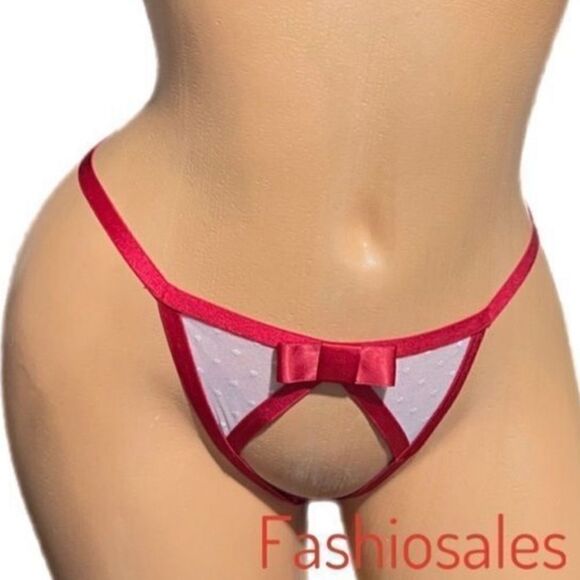 Victoria’s Secret Luxe Very Sexy Crotchless Cheekini Panty - Picture 2 of 5